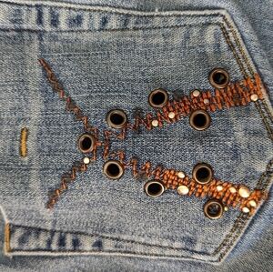 Flavour size 6 petite retro jeans